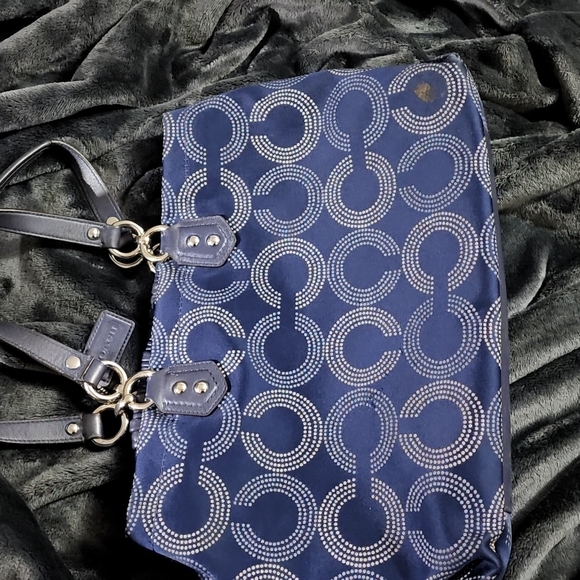 Blue Coach Bag - Picture 6 of 14